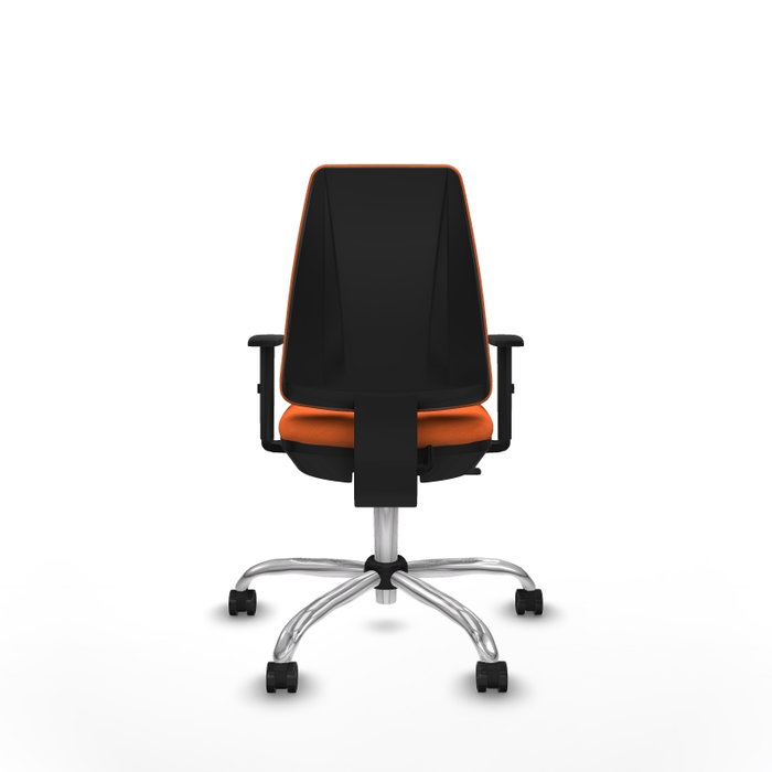 PIQUERAS Y CRESPO Silla de oficina Elche Naranja