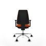 PIQUERAS Y CRESPO Silla de oficina Elche Naranja