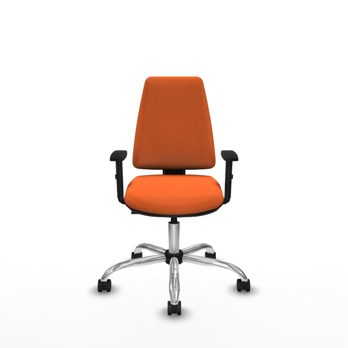 PIQUERAS Y CRESPO Silla de oficina Elche Naranja