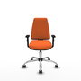PIQUERAS Y CRESPO Silla de oficina Elche Naranja