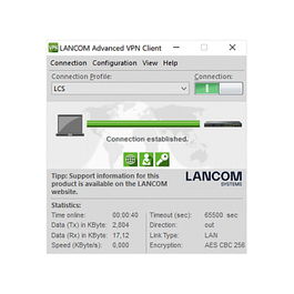 LANCOM Advanced VPN Client Upgrade (25 Licencias) para Windows