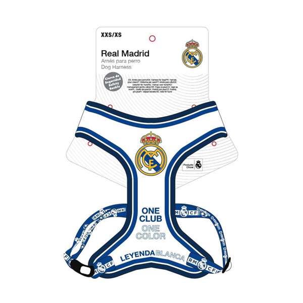 Cerdá Arnés para Perros XXS Real Madrid Azul Cerdá Arnés para Perros XXS Real Madrid Azul