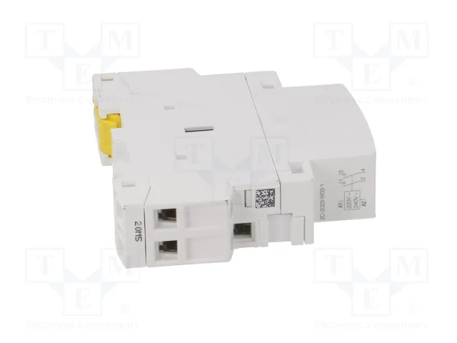 SCHNEIDER ELECTRIC Contactor 2-polar de instalación 24A 220VAC