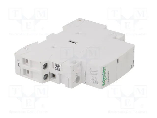 SCHNEIDER ELECTRIC Contactor 2-polar de instalación 24A 220VAC