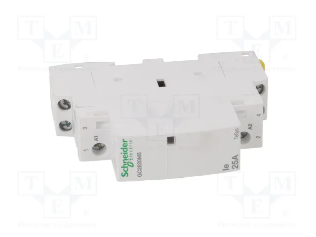SCHNEIDER ELECTRIC Contactor 2-polar de instalación 24A 220VAC