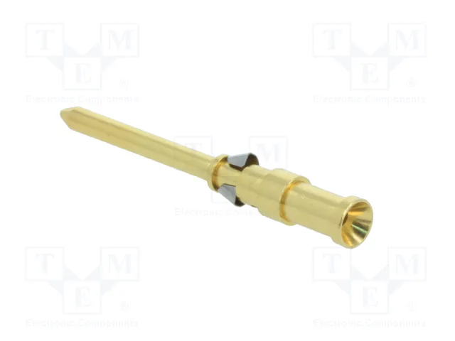 HARTING Contacto macho industrial Han D® HMC, aleación de cobre, 18AWG