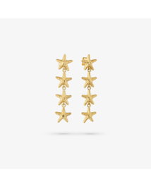 Radiant Pendientes largos Gold STARFISH Dorado