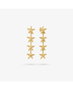 Radiant Pendientes largos Gold STARFISH Dorado