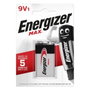 Energizer Max Batería Alcalina de un solo uso 9V