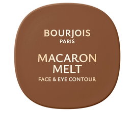 Bourjois Macaron Melt Bronceador y Contorno de Ojos #03-Caramel - Top Seller, Compacto Cremoso de Larga Duración, Acabado Mate, 5 g