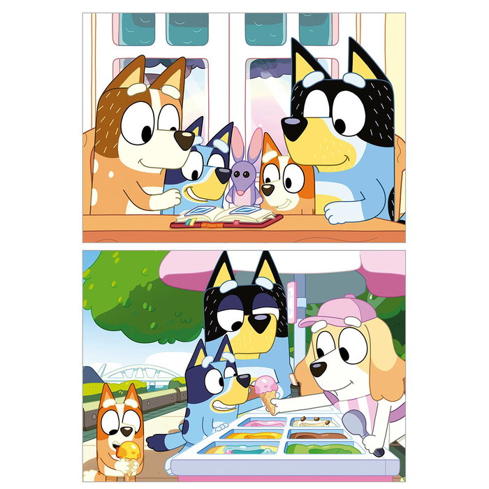 Educa Puzzles Bluey 2x48 piezas en maletín