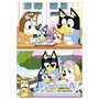 Educa Puzzles Bluey - 2 Puzzles de 48 Piezas en Maletín, para Niños de 4 a 6 Años