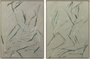 DKD Home Decor Cuadro Lienzo Abstracto Verde Claro Pack de 2