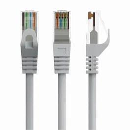 Gembird PP6U-30M Cable de Red Cat6 U/UTP Gris 30 m