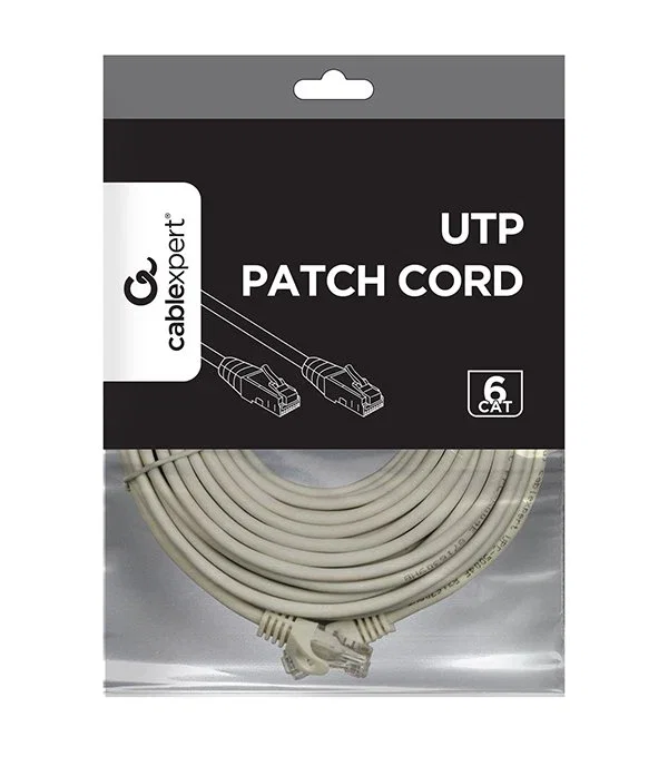 Gembird PP6U-30M Cable de Red Cat6 U/UTP Gris 30 m Gembird PP6U-30M Cable de Red Cat6 U/UTP Gris 30 m