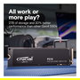 Crucial P310 SSD 1TB NVMe PCIe Gen4 M.2 2280 Velocidad Lectura 7100 MB/s