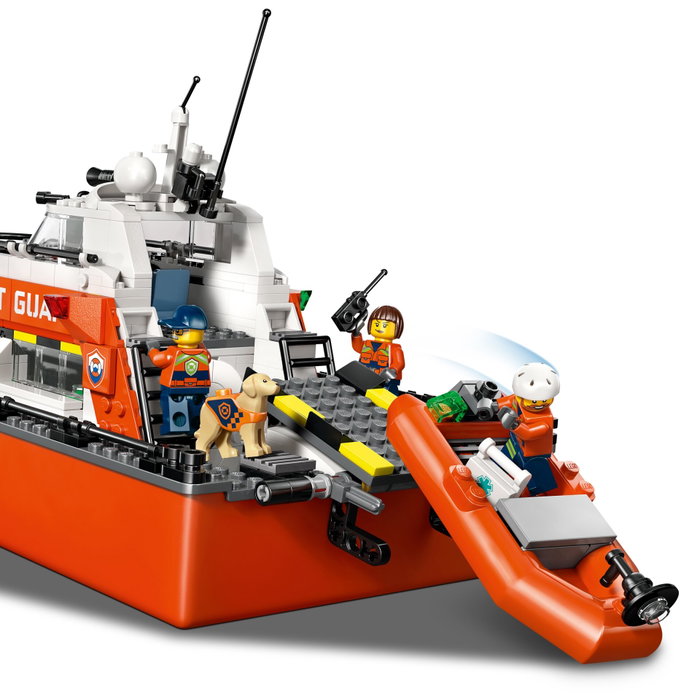 LEGO City 60504 Barco y Helicóptero de Rescate de Guardacostas LEGO City 60504 Barco y Helicóptero de Rescate de Guardacostas