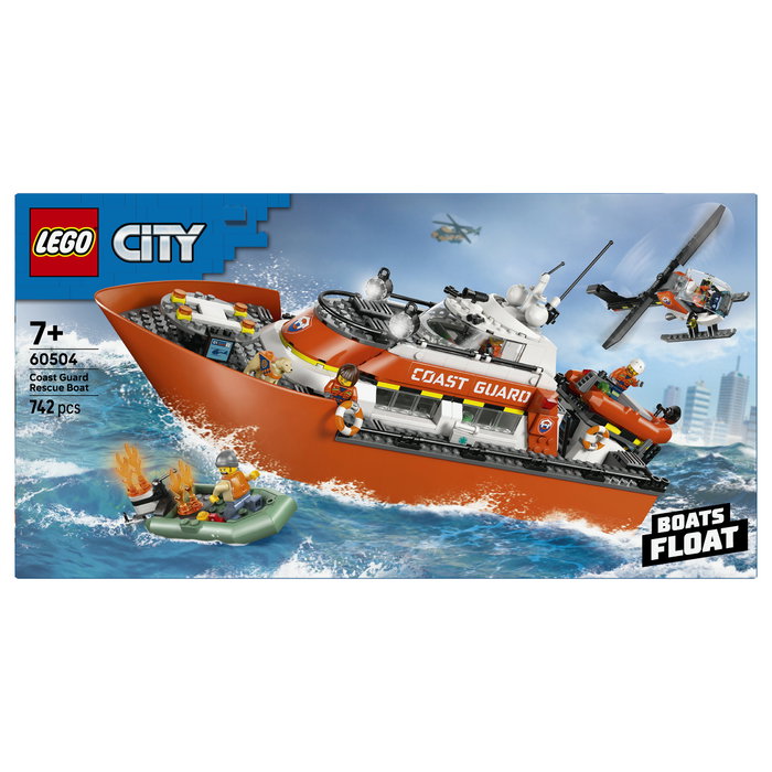 LEGO City 60504 Barco y Helicóptero de Rescate de Guardacostas