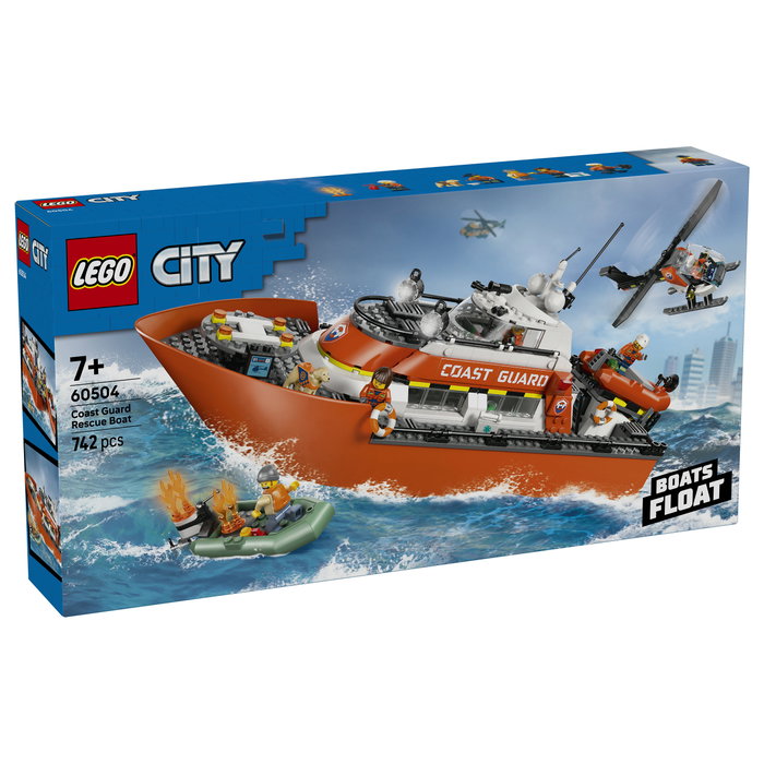 LEGO City 60504 Barco y Helicóptero de Rescate de Guardacostas