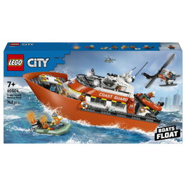 LEGO City 60504 Barco y Helicóptero de Rescate de Guardacostas