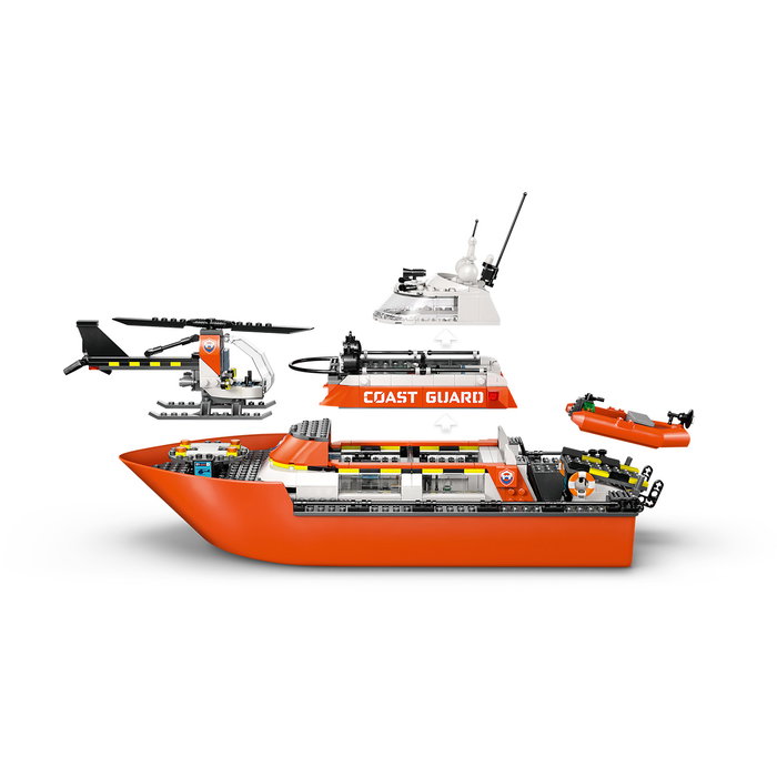 LEGO City 60504 Barco y Helicóptero de Rescate de Guardacostas LEGO City 60504 Barco y Helicóptero de Rescate de Guardacostas