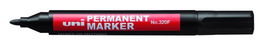 Marcador Permanente Uni-Ball Marker No.320F Conico 3,0 Mm Negro (Set de 12)
