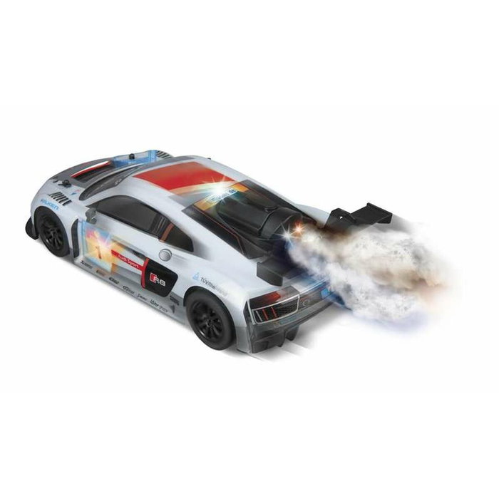 Unice Coche Audi R8 Fog Maker con Luces y Sonidos, Escala 1:14