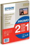 Epson Premium Glossy Photo Paper A4, 2x 15 Hojas, 255 g/m²