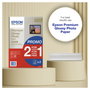 Epson Premium Glossy Photo Paper A4, 2x 15 Hojas, 255 g/m²