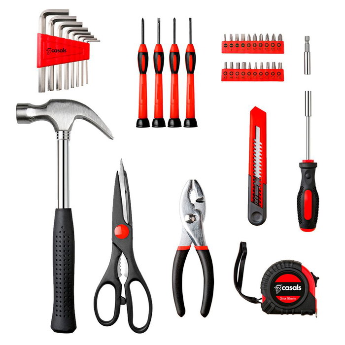 Casals Maletín de Herramientas HH39, 39 Piezas