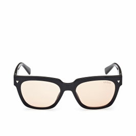 Guess GU8265 01E Gafas de sol cuadradas negras brillantes