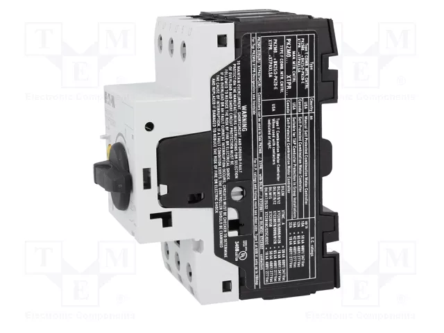 Eaton PKZM0-1 Interruptor de protección de motor 3p 0,63-1A con conexión de tornillo 072734