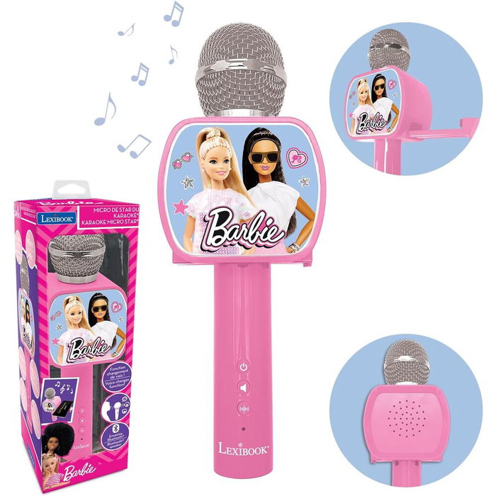 LEXIBOOK Micrófono de Karaoke Multifuncional con Altavoz Bluetooth para Niños +3 Años LEXIBOOK Micrófono de Karaoke Multifuncional con Altavoz Bluetooth para Niños +3 Años