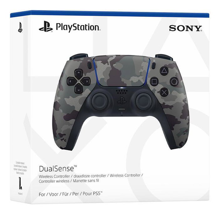 Sony DualSense Wireless Controller PS5 Grey Camo V3