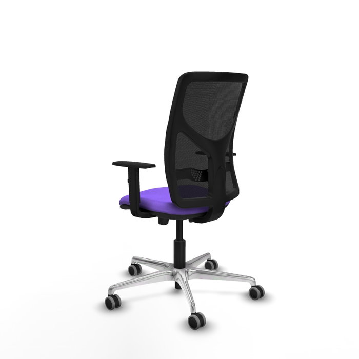 PIQUERAS Y CRESPO Silla de oficina Motilla con mecanismo Sincro/Traslack, Lila y Negro PIQUERAS Y CRESPO Silla de oficina Motilla con mecanismo Sincro/Traslack, Lila y Negro