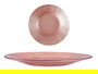 VIVALTO Plato Vidrio 21 cm Rosa Pastel para Mesa (Set de 24)