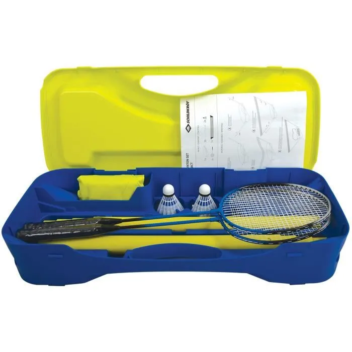 Schildkrot Donic Schildkröt badmintonset 5 piezas Azul / Amarillo Schildkrot Donic Schildkröt badmintonset 5 piezas Azul / Amarillo