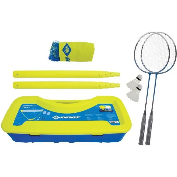 Schildkrot Donic Schildkröt badmintonset 5 piezas Azul / Amarillo Schildkrot Donic Schildkröt badmintonset 5 piezas Azul / Amarillo