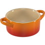 Le Creuset Juego de 4 Mini Cazuelas Cerámicas con Tapa Naranja