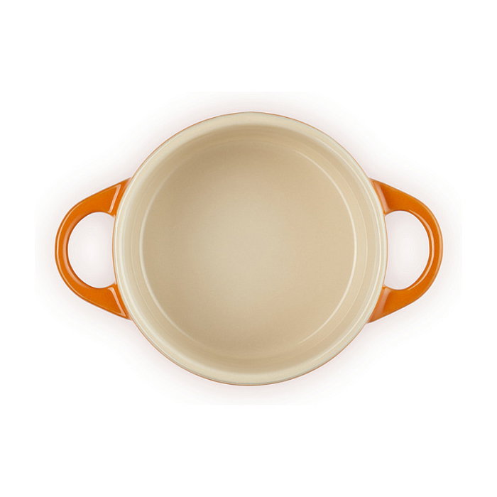 Le Creuset Mini Braeterset 4x1 con Tapa 10x5cm Color Naranja Cerámico