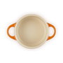 Le Creuset Mini Braeterset 4x1 con Tapa 10x5cm Color Naranja Cerámico