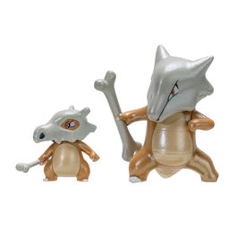 Jazwares Figura Pokémon Multipack Evolution Doble Cubone y Murowak Articulados 5cm y 8cm