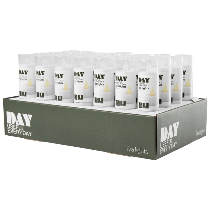 Day Juego de 5 Velas Led Parpadeantes Incluye Pila CR2032