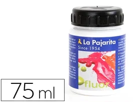 La Pajarita Pintura Acrílica F-00 Blanco Fluorescente Acabado Brillante 75ml