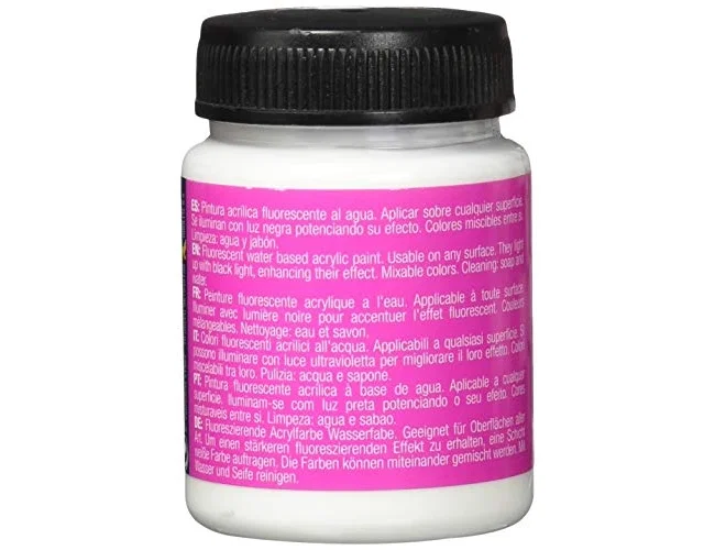 La pajarita Pintura acrílica blanco fluorescente F-00 La pajarita Pintura acrílica blanco fluorescente F-00