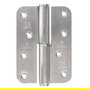 HERRAJES ALK Pernio Inox Canto Redondo 120-86-3 Mano Izquierda