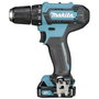 Makita DF333DSAE Taladro atornillador inalámbrico 12V con 2 baterías de 2,0 Ah