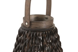 DKD Home Decor Portavela Colonial Marron 20.5 x 28 x 9.5 cm (8 Unidades)