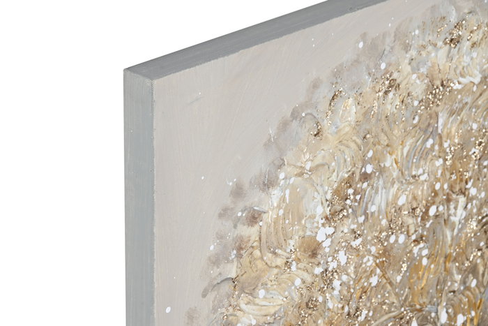 DKD Home Decor Cuadro Lienzo MDF 60x3x60 Árbol Surtido de 2