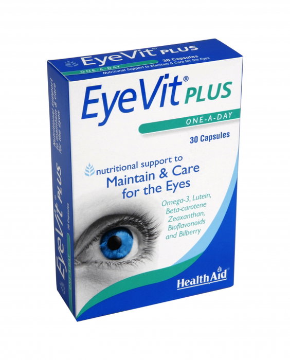 HEALTH AID EYEVIT PLUS 30 cápsulas
